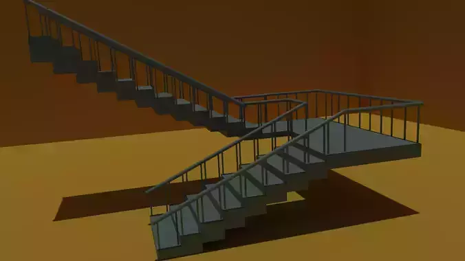 steps stairs Free 3D model