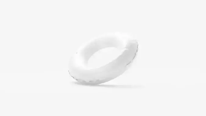 Inflatable Swim Ring - swimming round donut pool