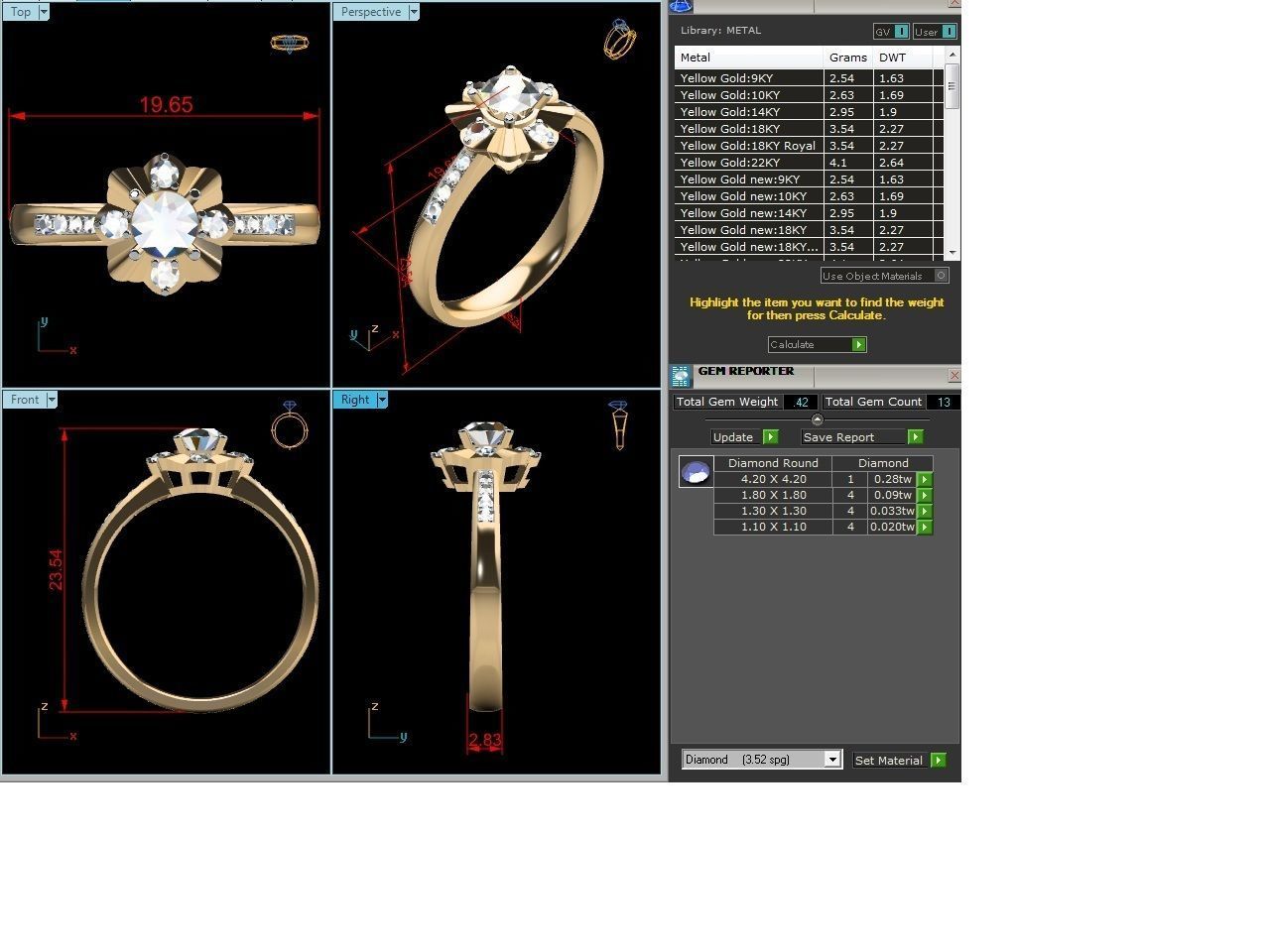 Ring - 8577 3D print model_4