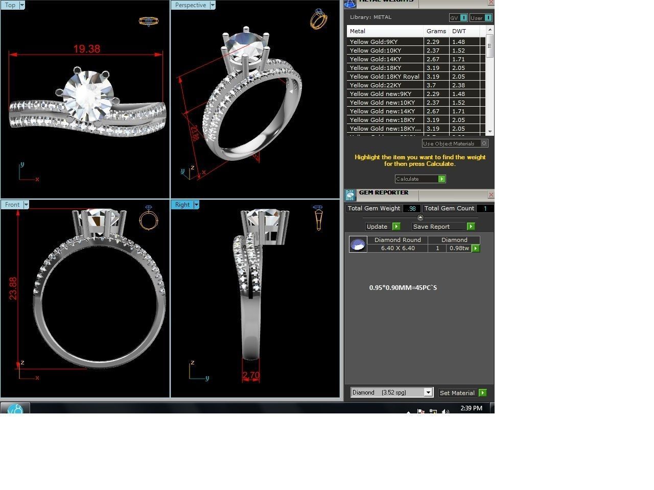 Ring - 8572 3D print model_3