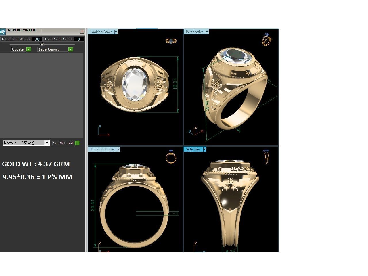 Ring - 7858 3D print model_4