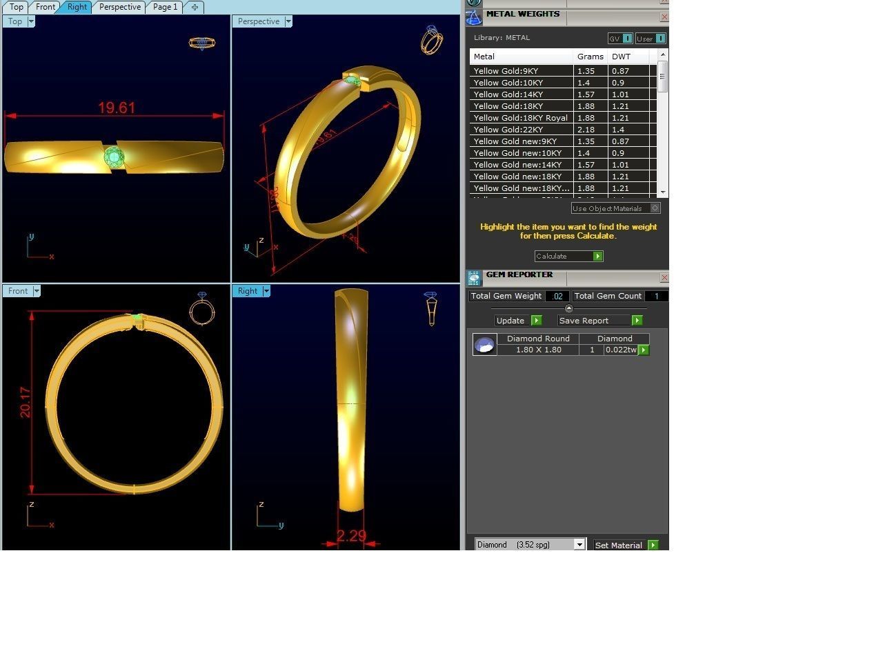 Ring - 8561 3D print model_1