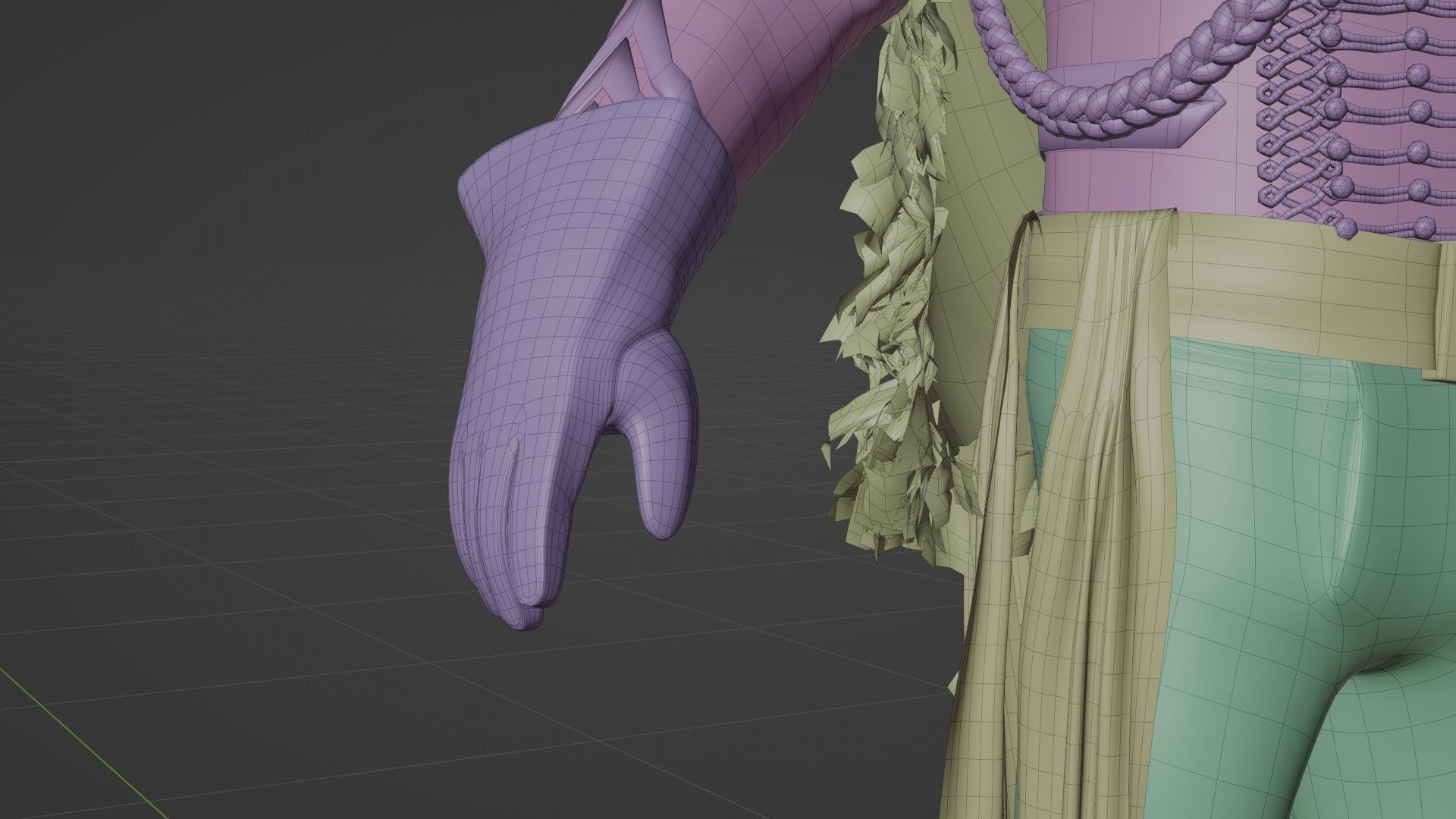 Soldier Napoleon High Rank Officer 3D model_22