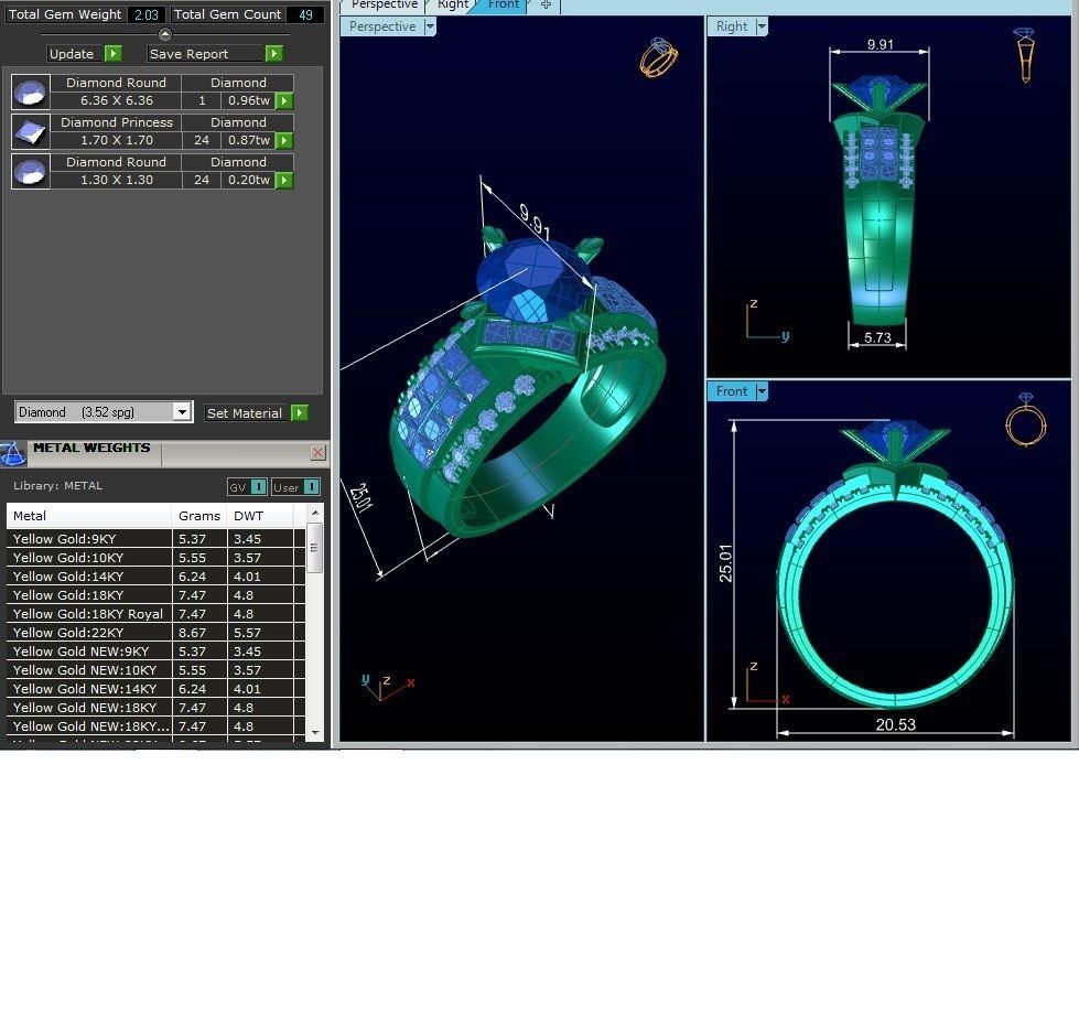 Ring - 3456 3D print model_4