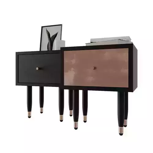 Bedside Table Eldfell by Railis Design