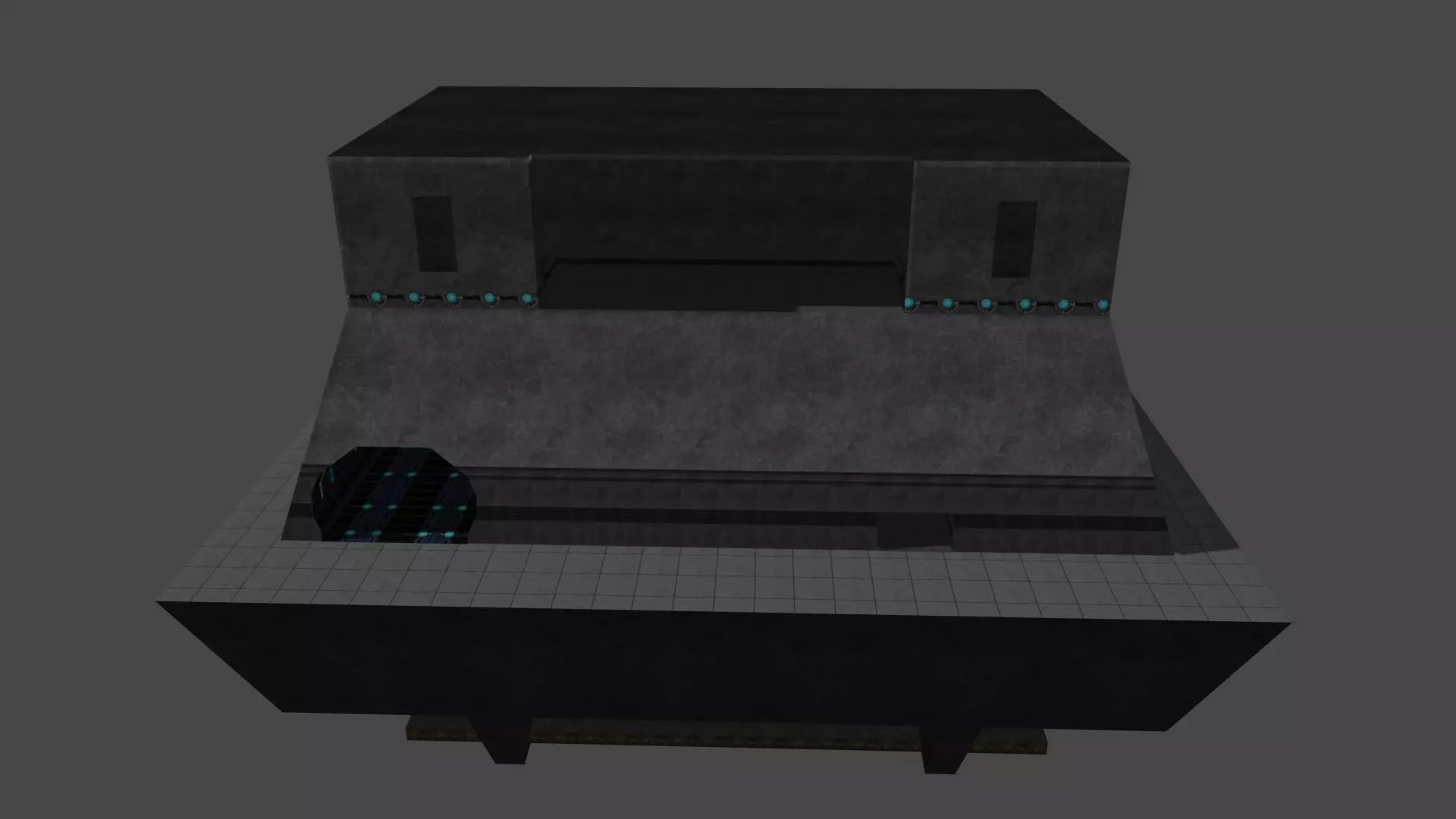 Scarabrae base replica Free low-poly 3D model