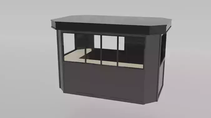 Waltzer Paybox Funfair Model 3D print model
