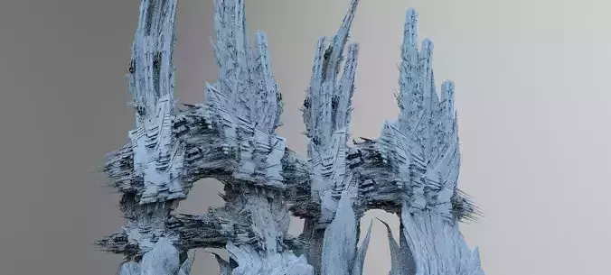 Alien Cliffs rock structure Base 3 designs