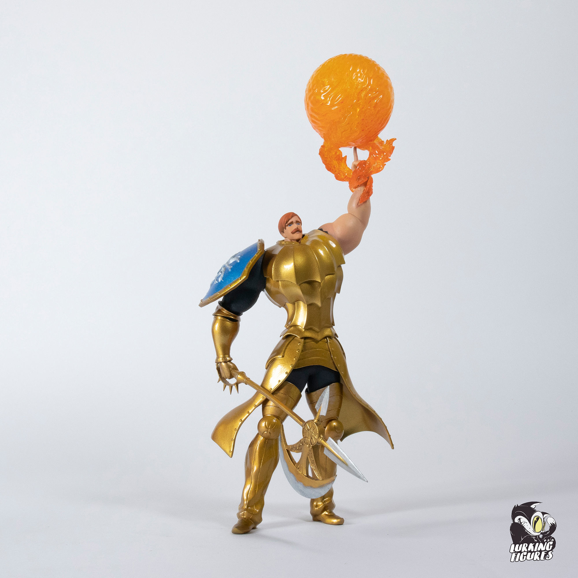 Escanor Statue - Seven deadly sins Anime - Fan art 3D print model_5