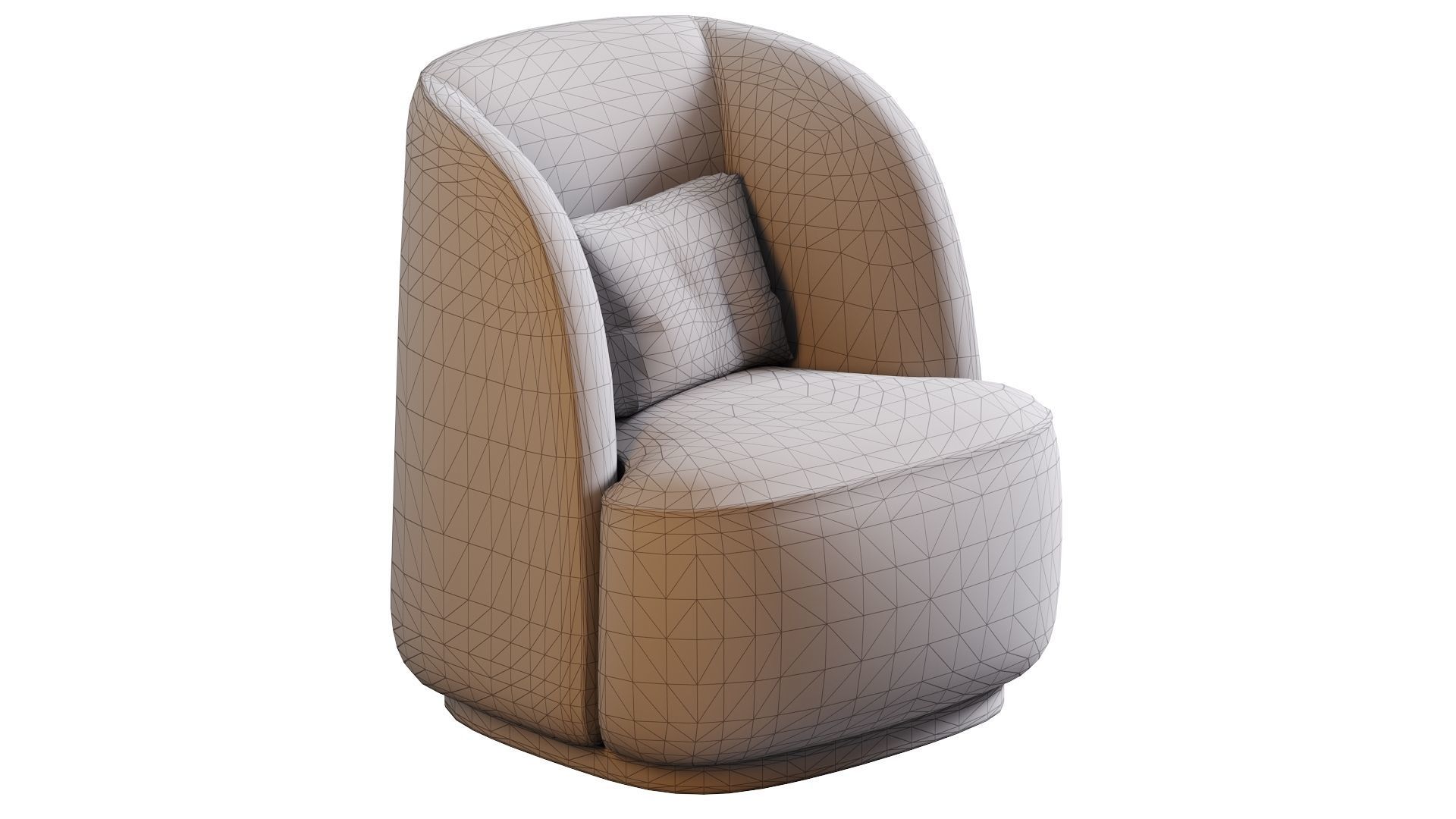 Low Poly LASKASAS Atlanta Low-poly 3D model_19