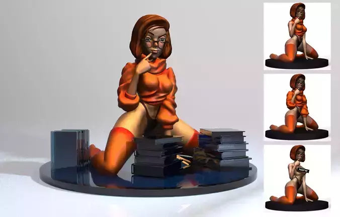 Velma 3D Pinup NSFW 3D print model