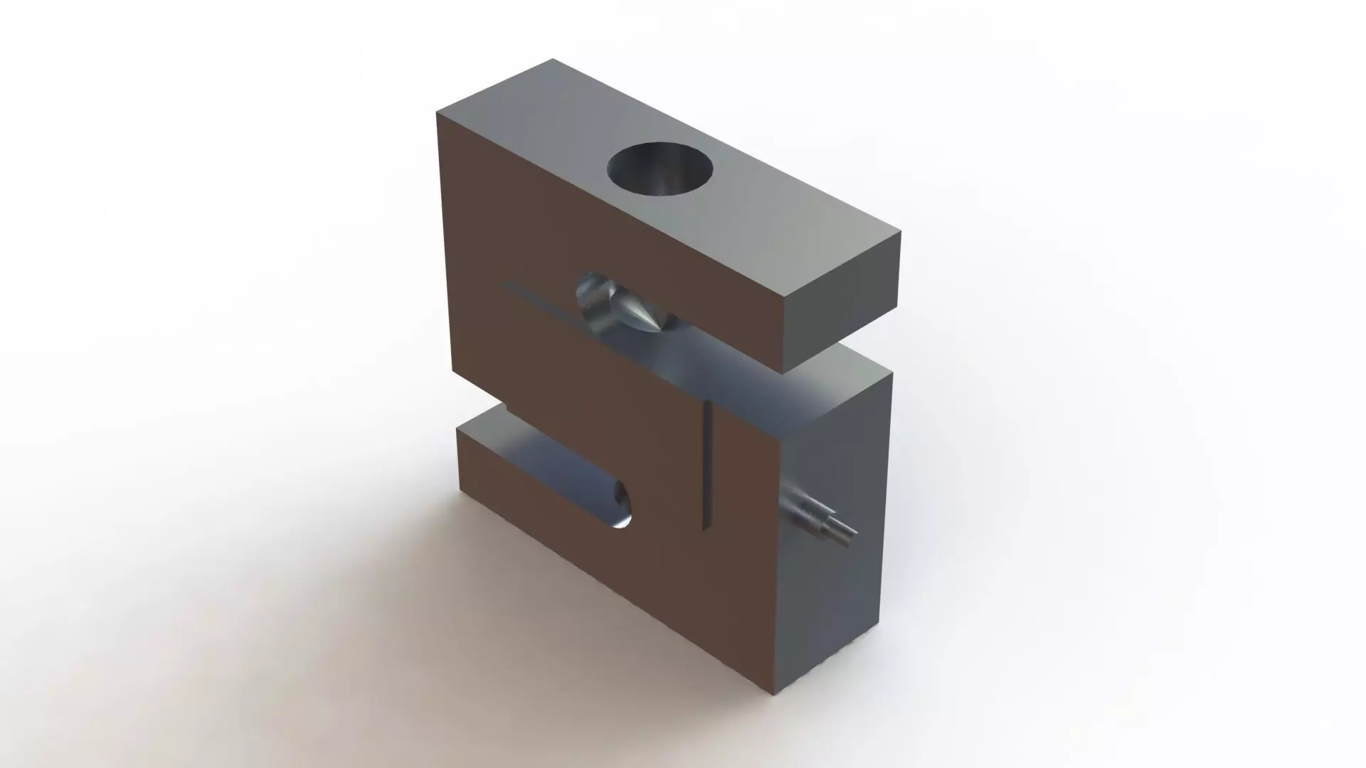 Load Cell Celula de Carga CKS 1000kgf 3D model_0