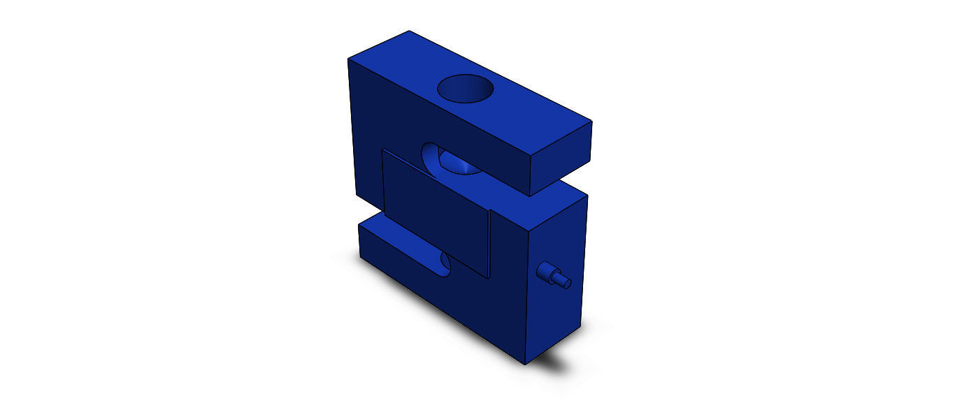 Load Cell Celula de Carga CKS 1000kgf 3D model_14