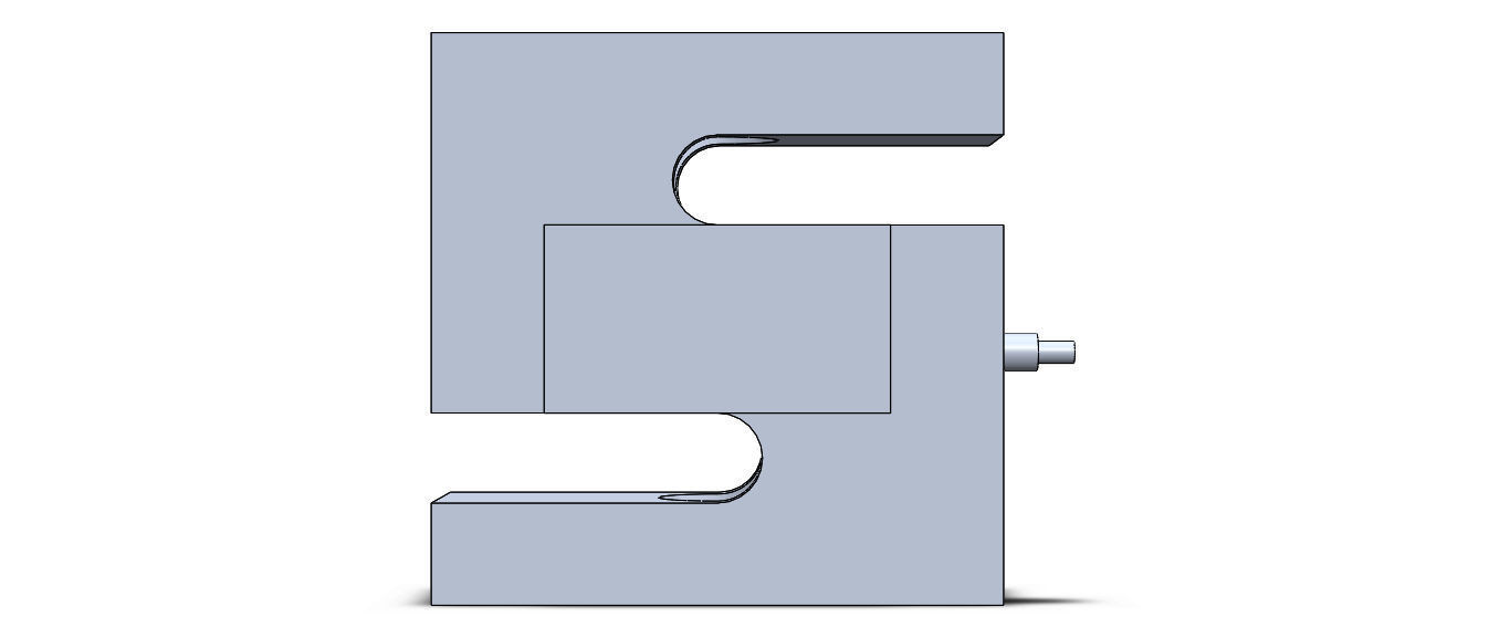 Load Cell Celula de Carga CKS 1000kgf 3D model_12