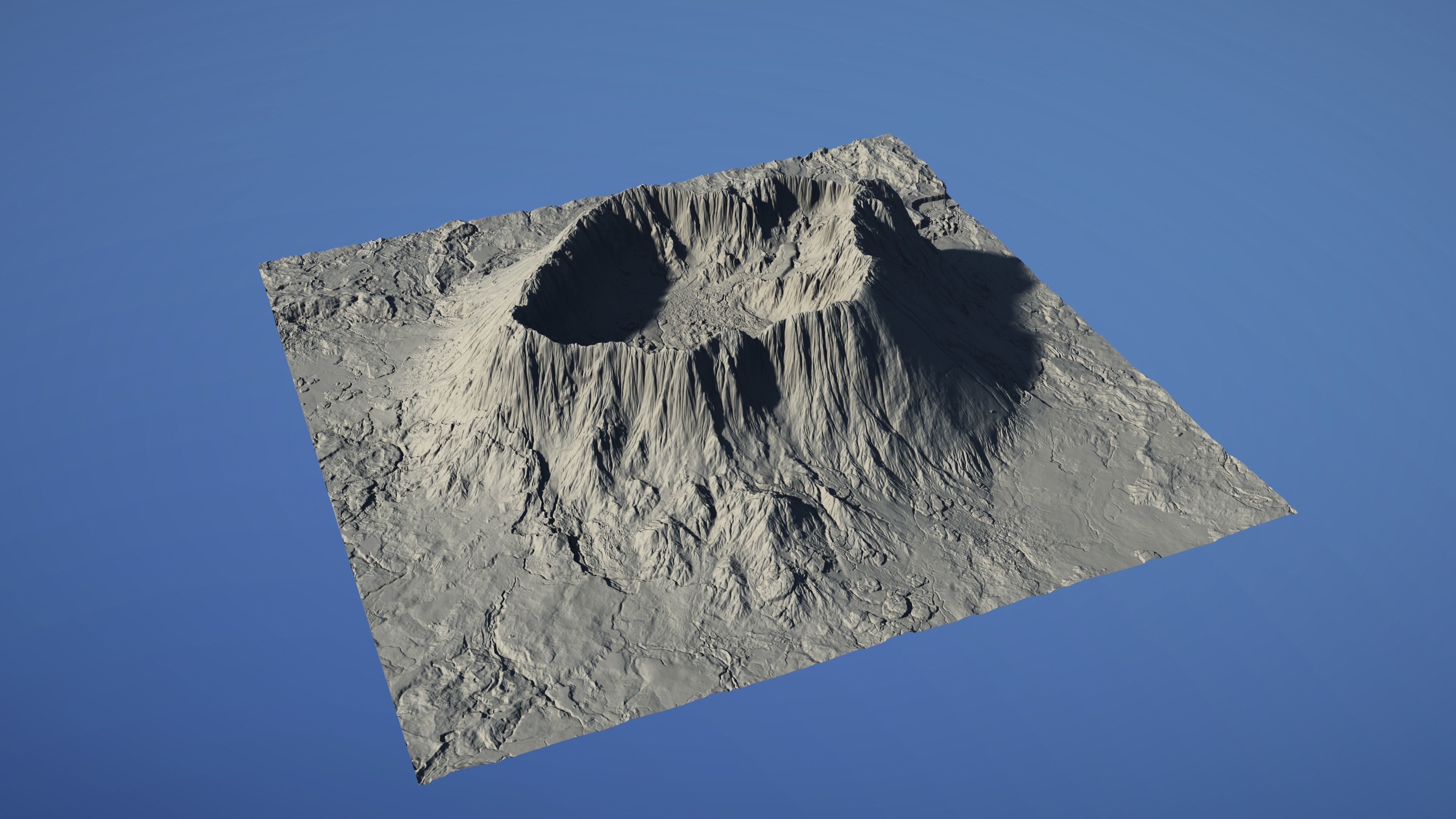 Landscape Environment Volcano 01 3D model_13