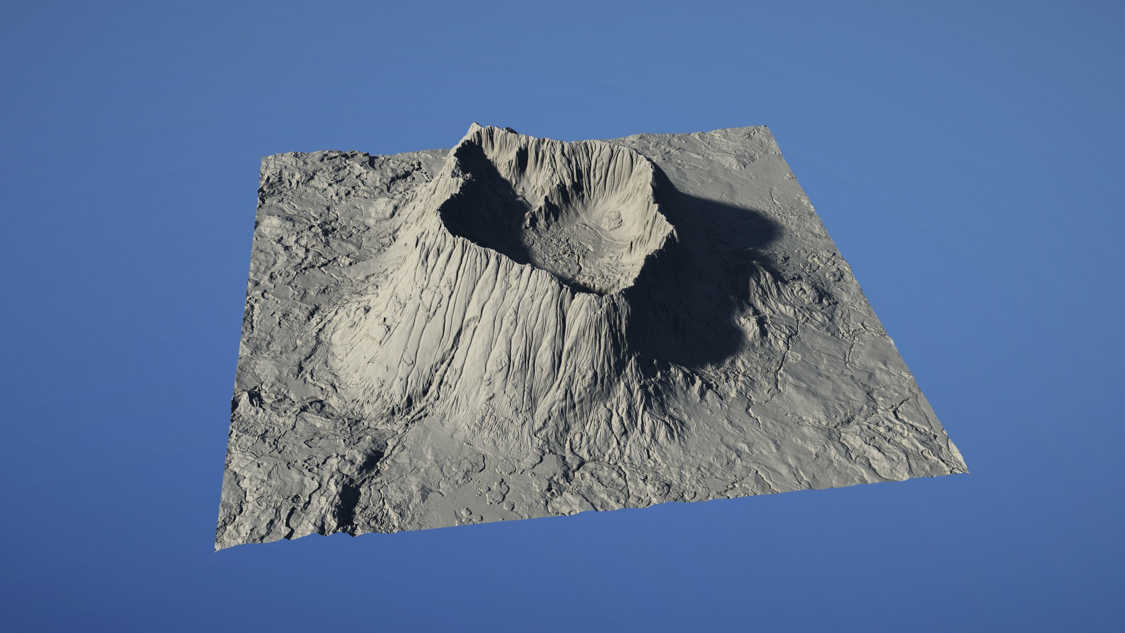 Landscape Environment Volcano 01 3D model_9