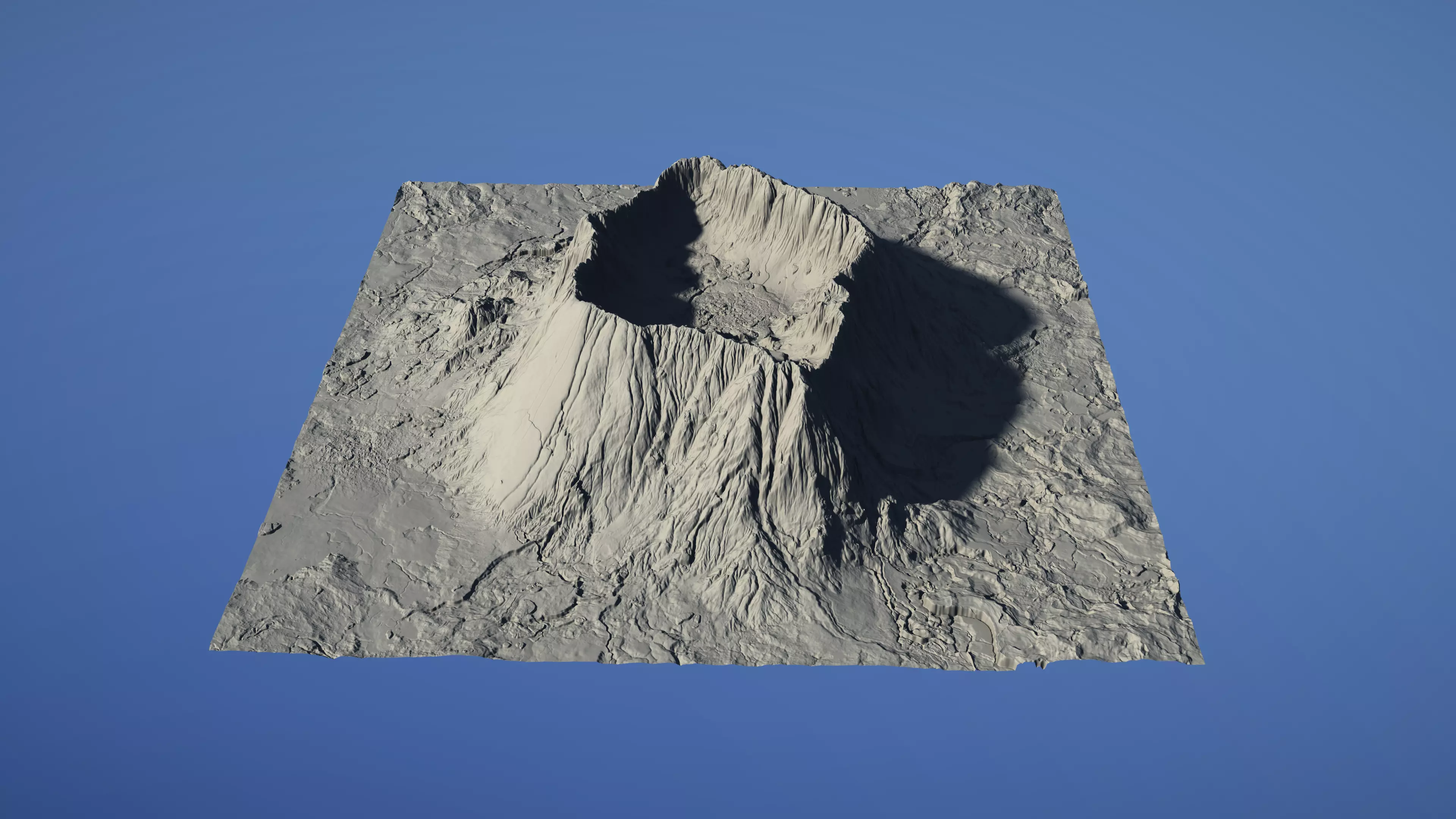 Landscape Environment Volcano 01 3D model_0