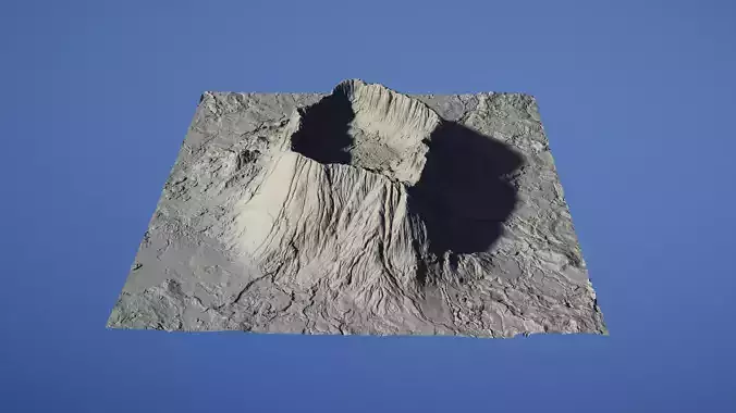 Landscape Environment Volcano 01 3D model