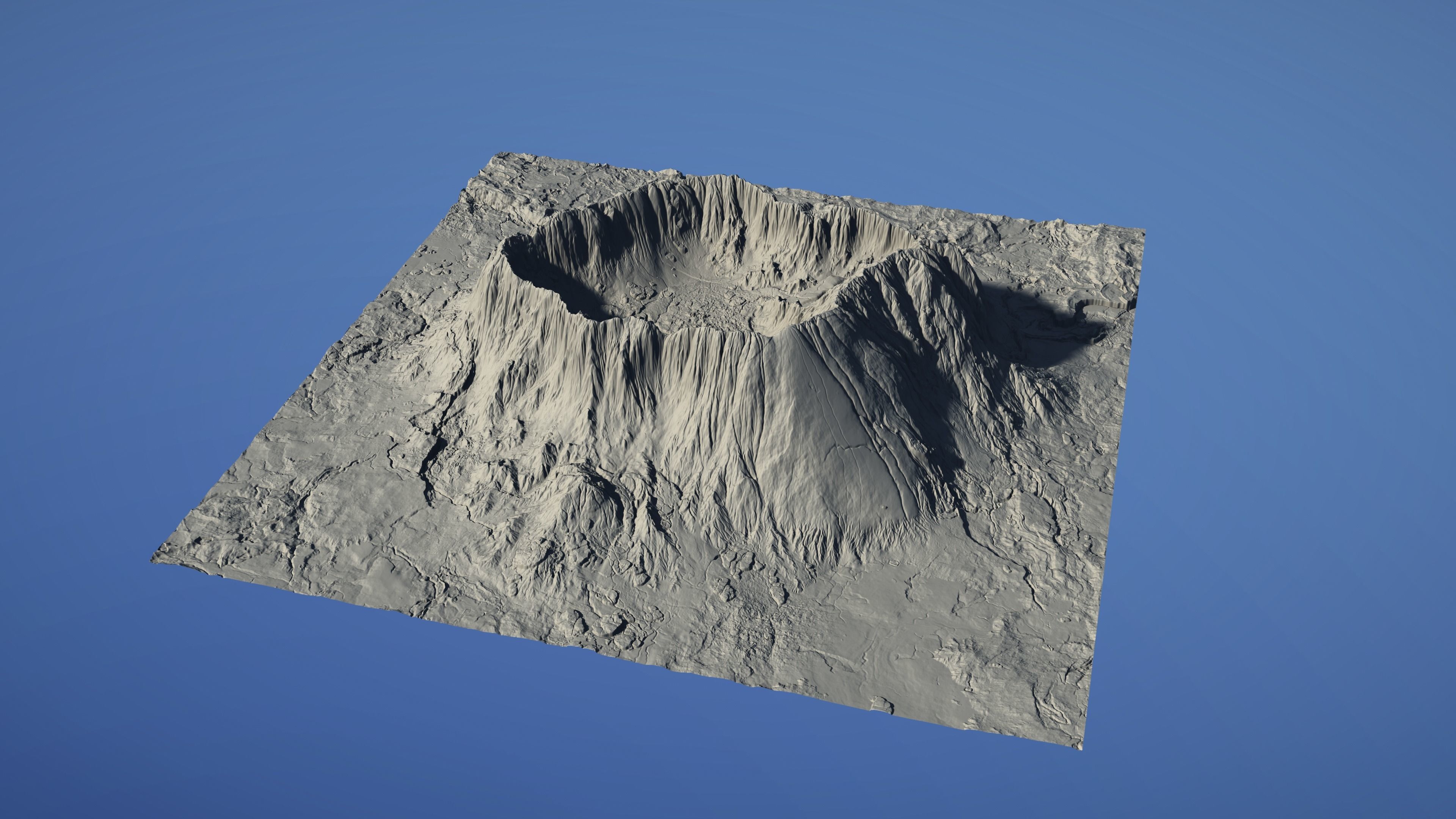 Landscape Environment Volcano 01 3D model_15