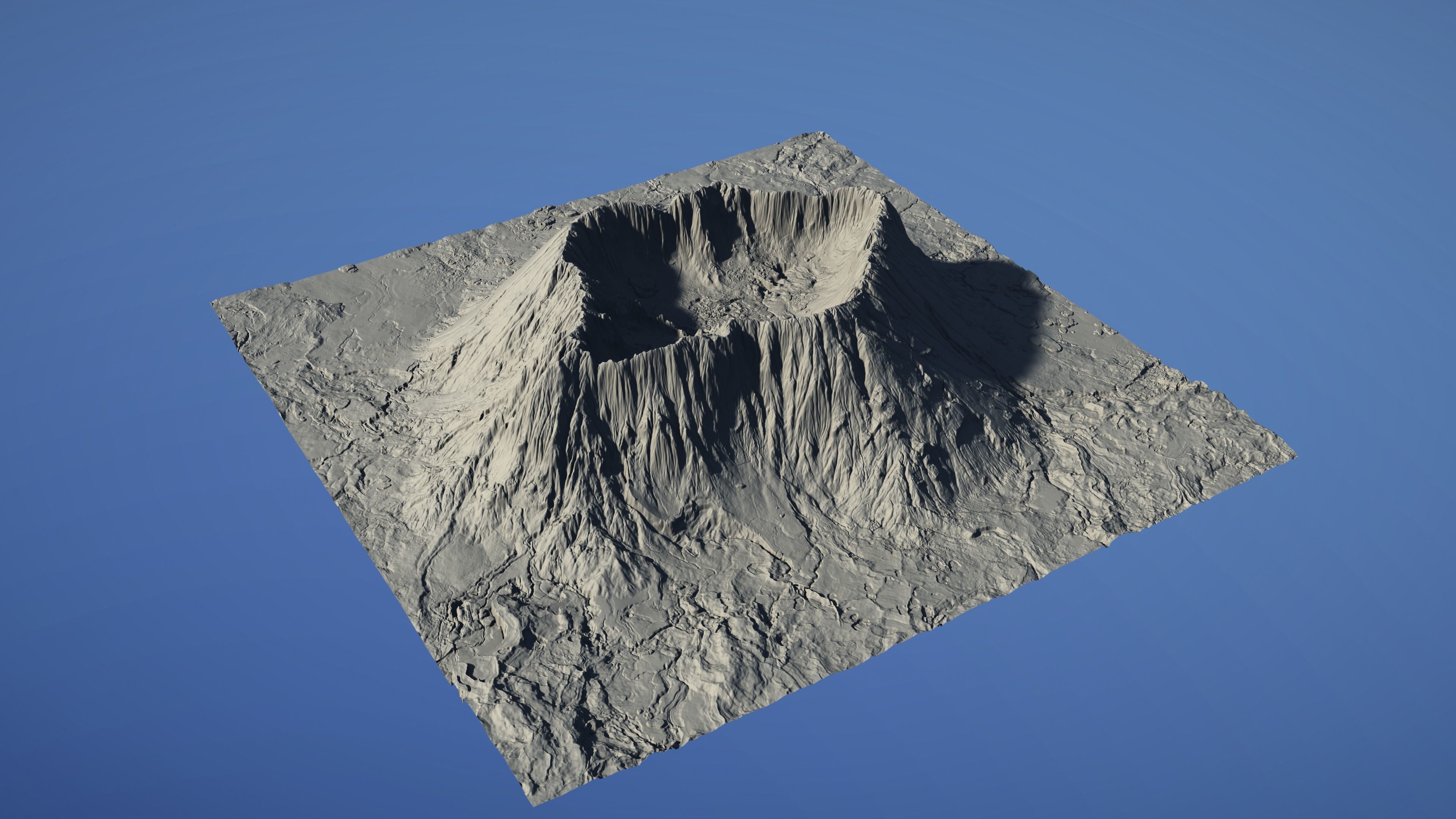 Landscape Environment Volcano 01 3D model_3