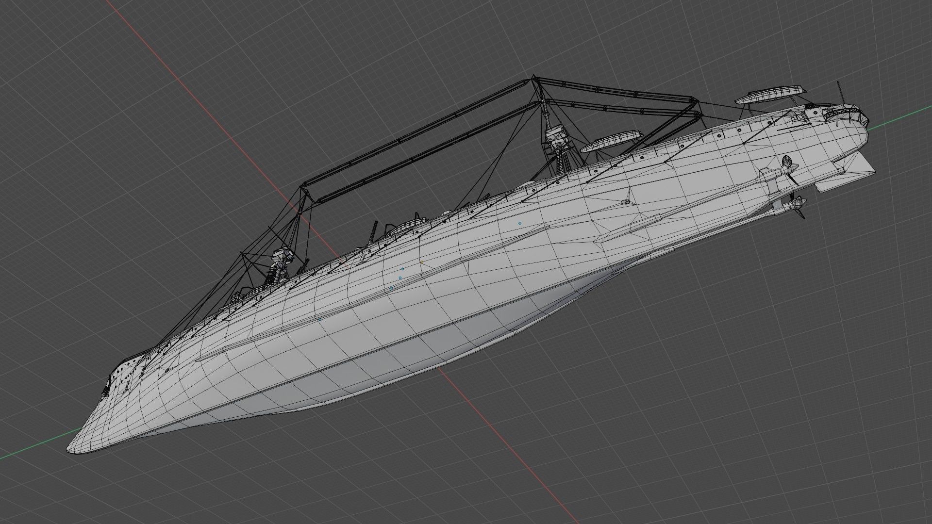 HMS Minotaur Class - cruiser 3D model_21