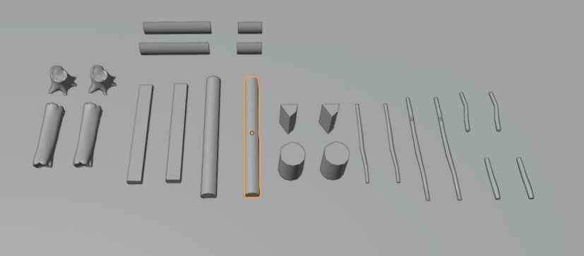 Stylized pack 01 - Forest Low-poly 3D model_10