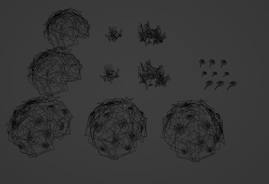 Stylized pack 01 - Forest Low-poly 3D model_16