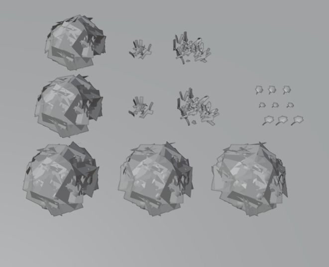 Stylized pack 01 - Forest Low-poly 3D model_11