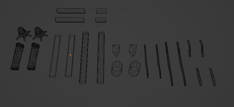 Stylized pack 01 - Forest Low-poly 3D model_17