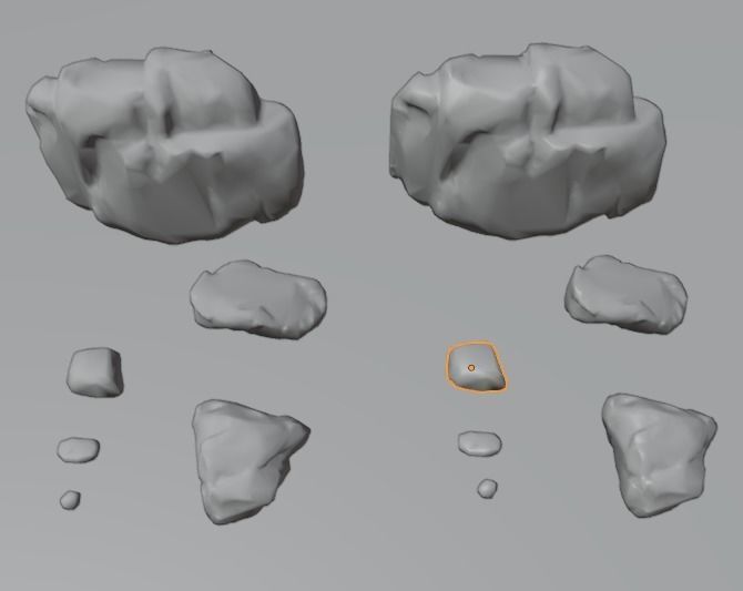 Stylized pack 01 - Forest Low-poly 3D model_12