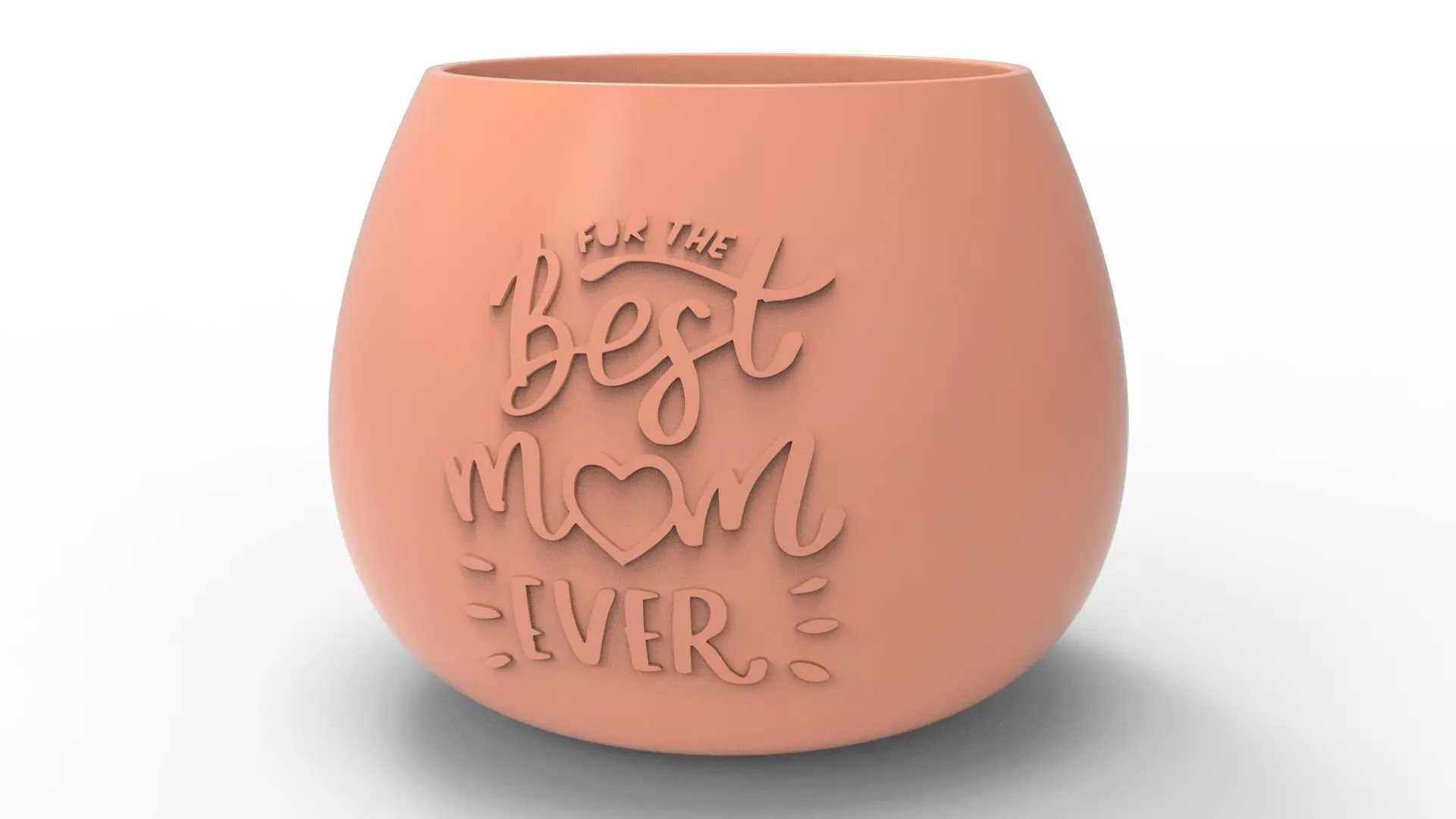 Flower Pot Gift 3D print model_0