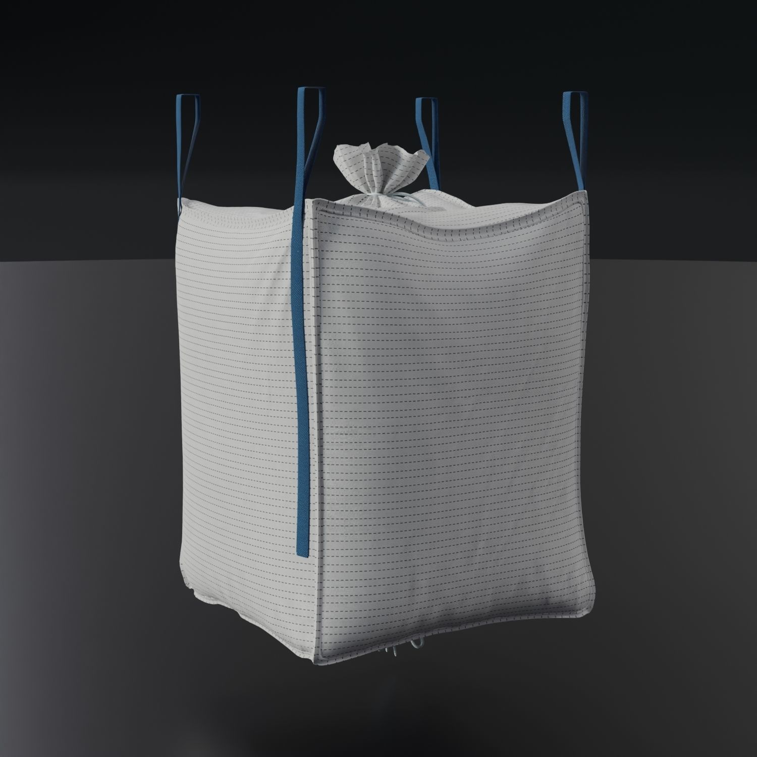 Industrial Bulk Bags Combo Low-poly 3D model_5