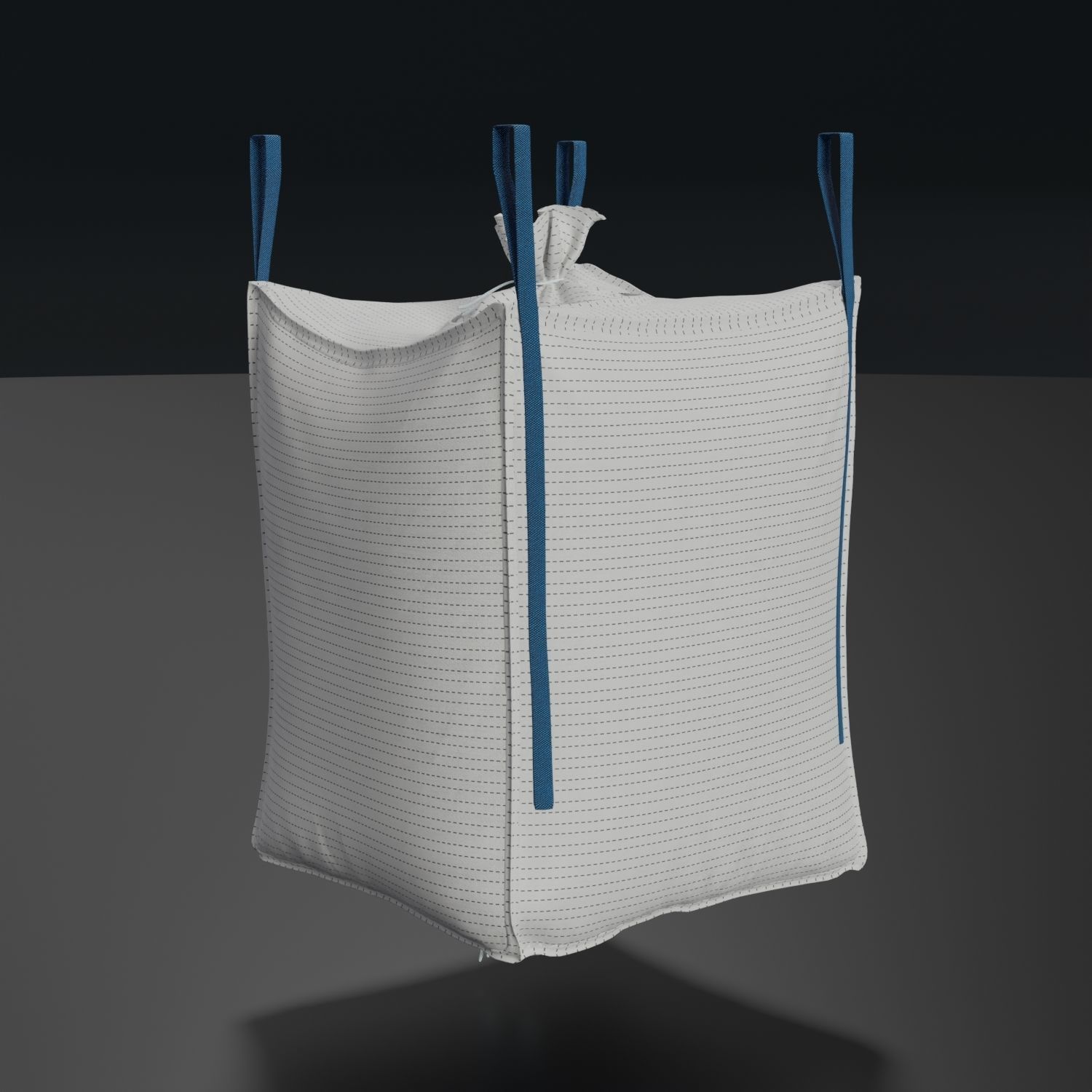 Industrial Bulk Bags Combo Low-poly 3D model_6