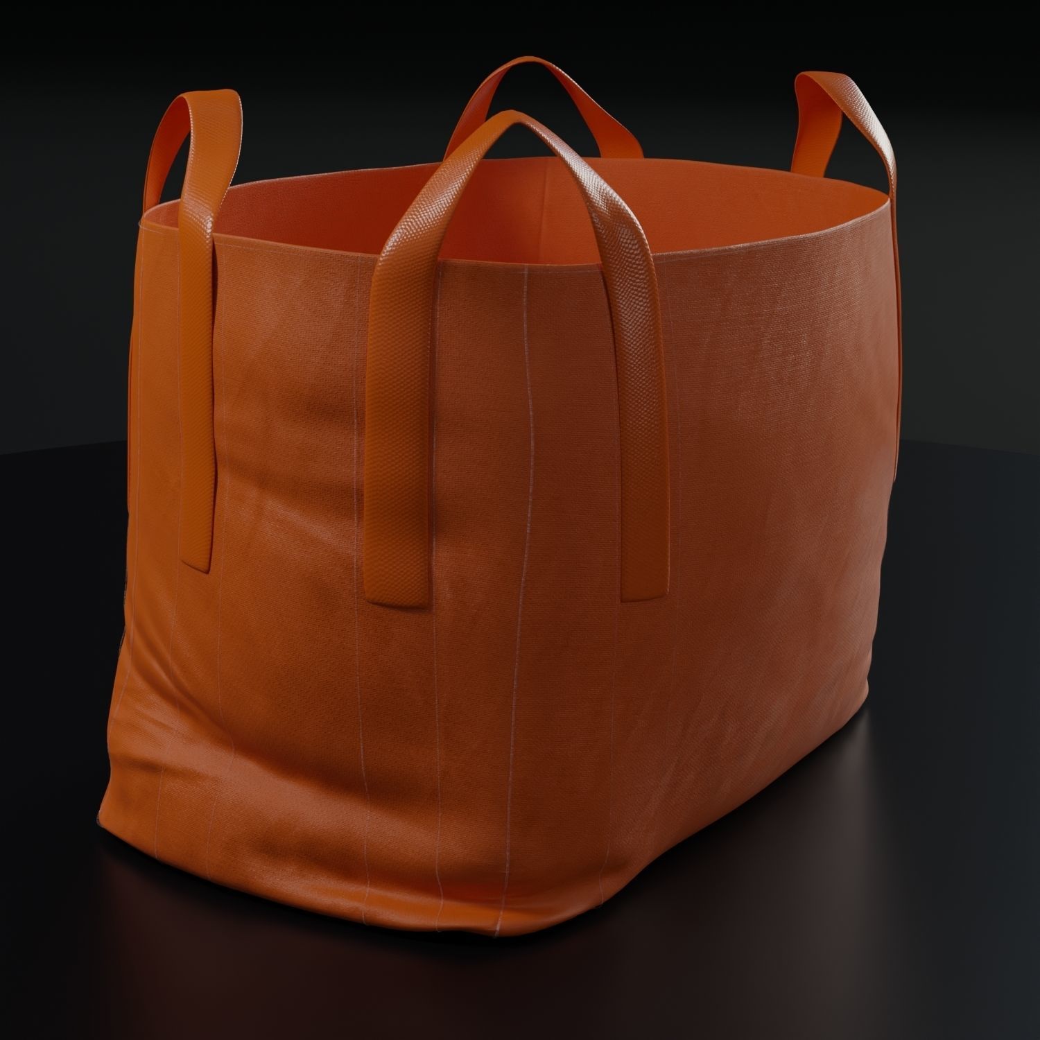 Industrial Bulk Bags Combo Low-poly 3D model_16