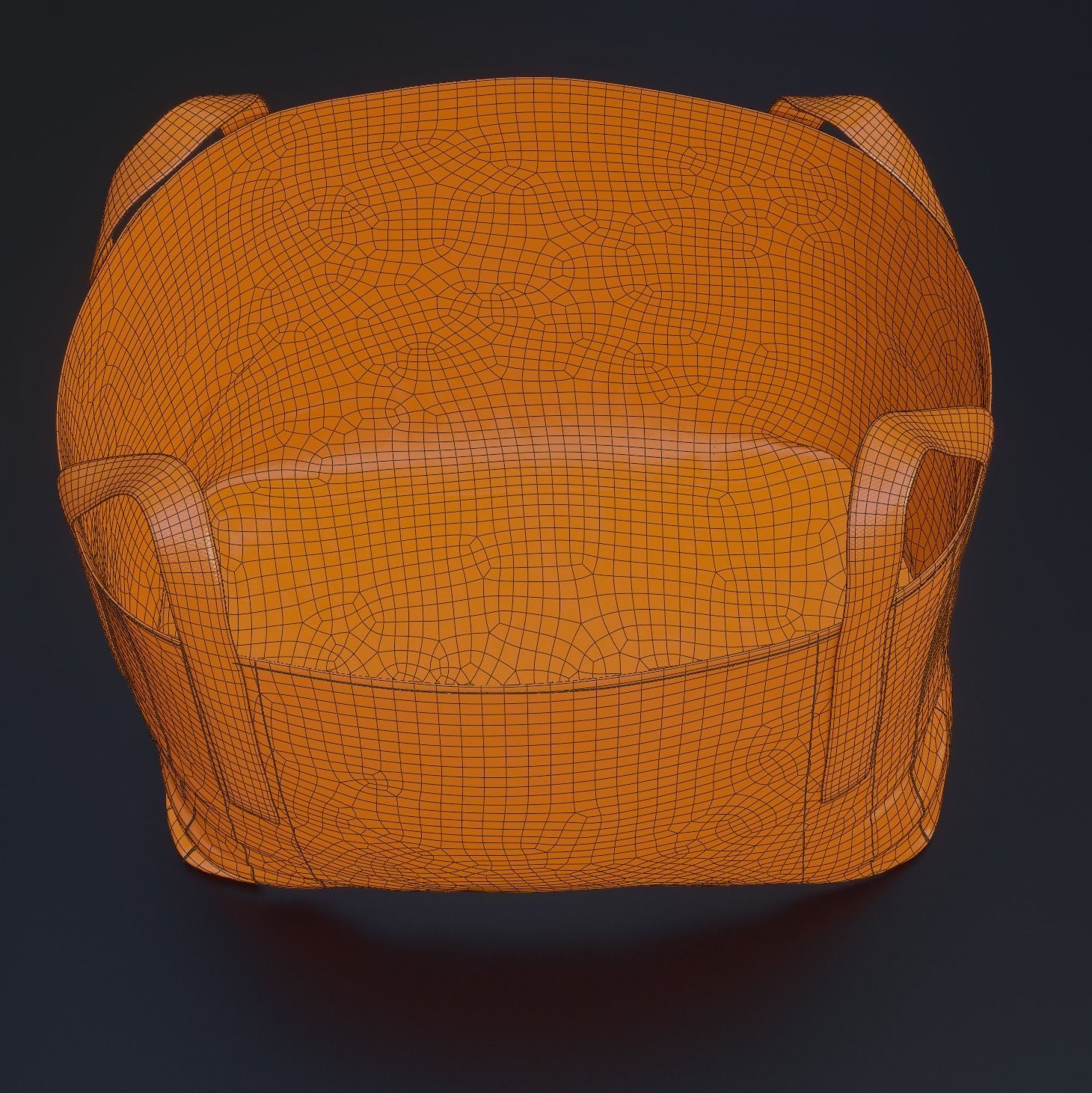 Industrial Bulk Bags Combo Low-poly 3D model_30