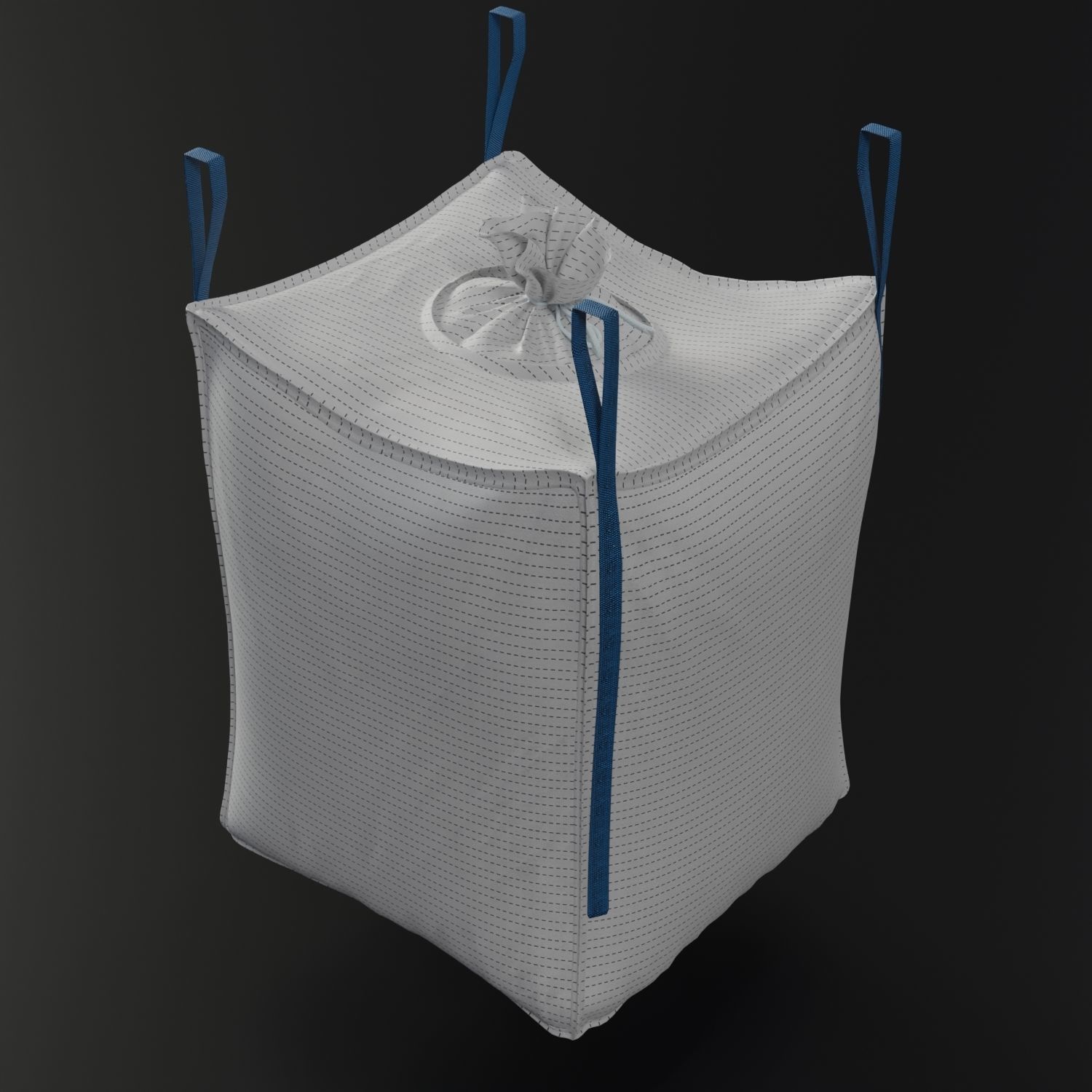 Industrial Bulk Bags Combo Low-poly 3D model_7