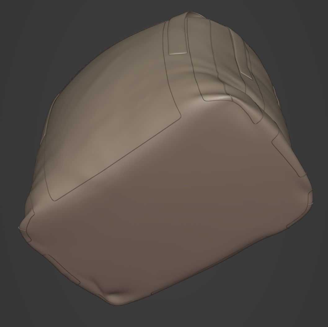 Industrial Bulk Bags Combo Low-poly 3D model_4