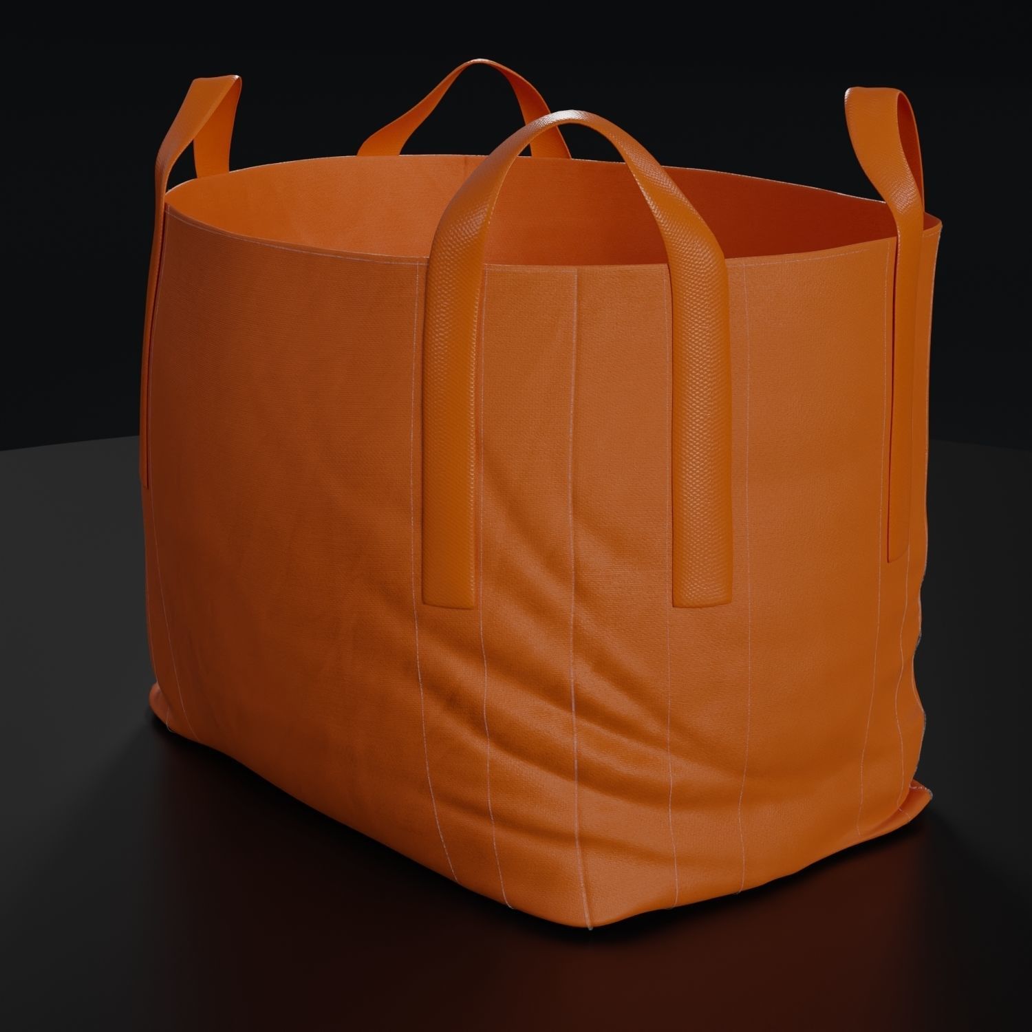 Industrial Bulk Bags Combo Low-poly 3D model_2