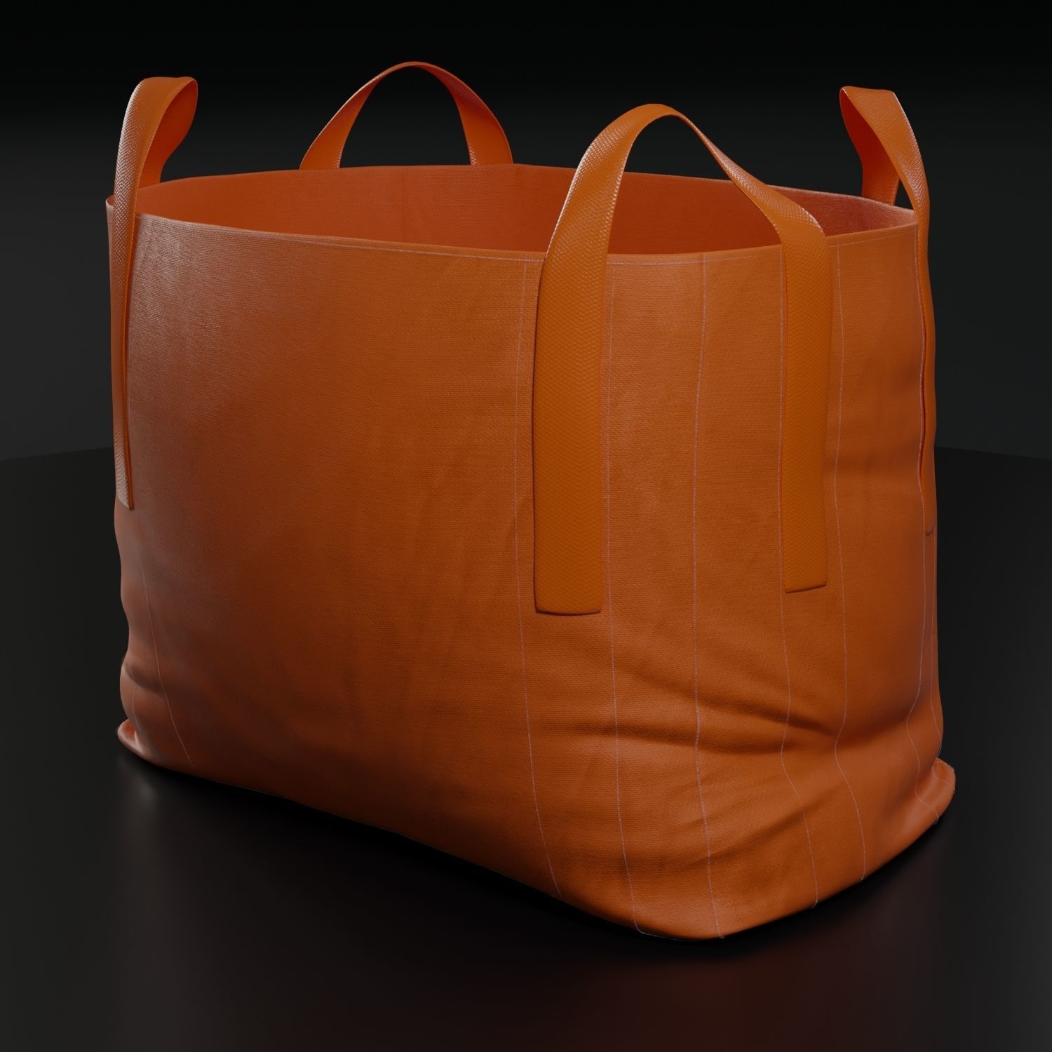 Industrial Bulk Bags Combo Low-poly 3D model_17