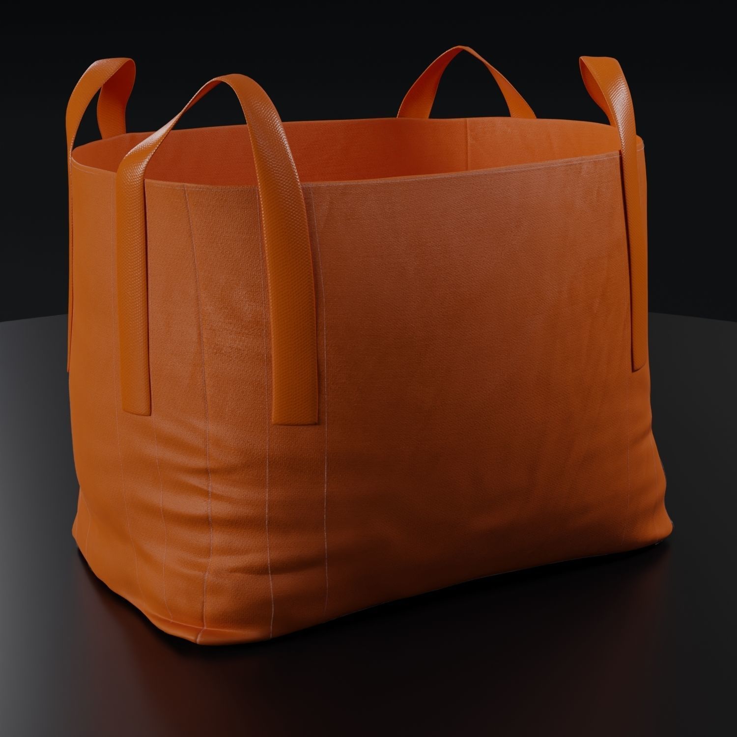 Industrial Bulk Bags Combo Low-poly 3D model_1