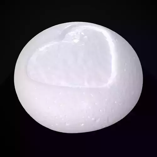 Jelly Heart Biscuit 3d Print 3D print model