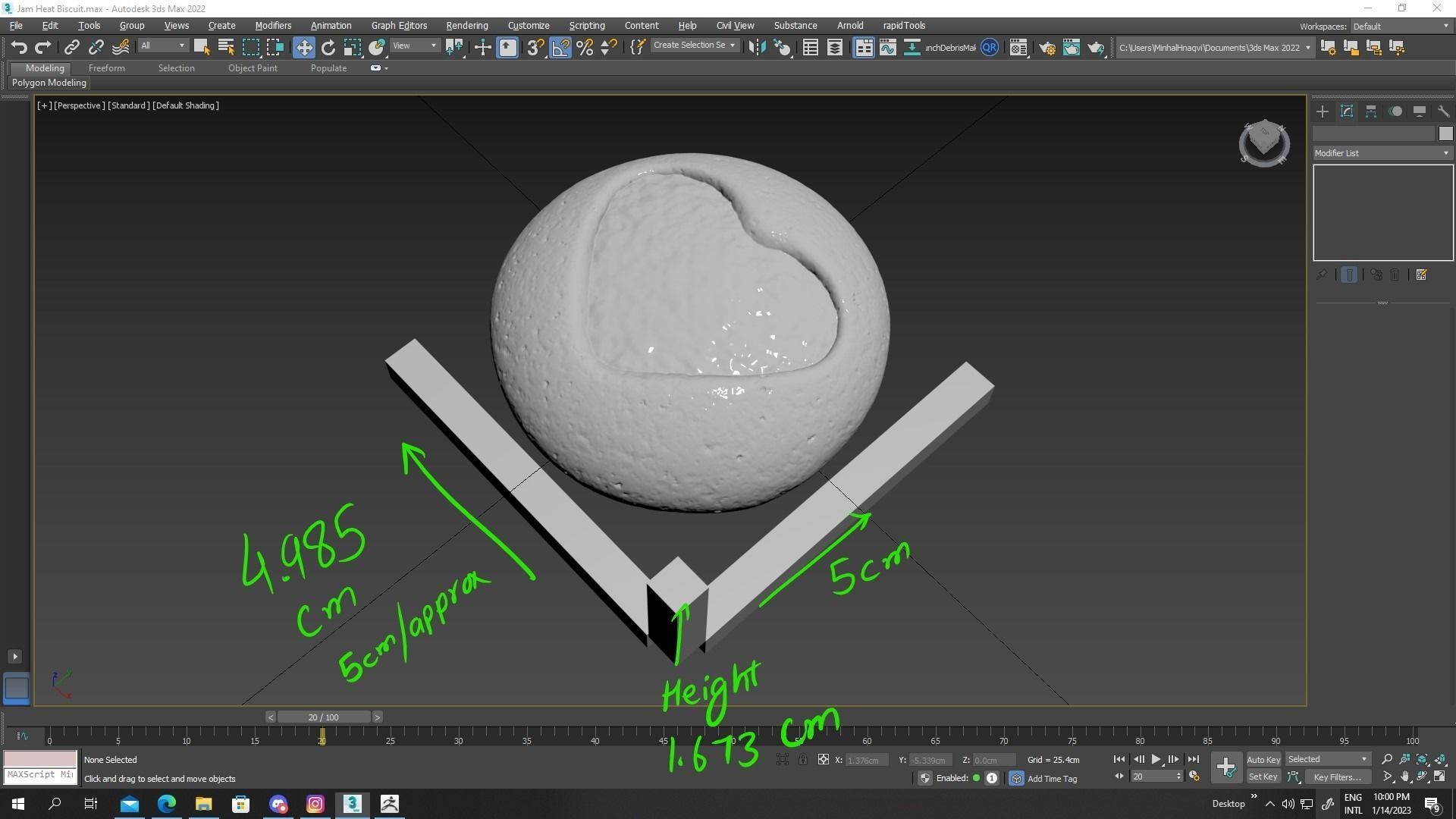 Jelly Heart Biscuit 3d Print 3D print model_28