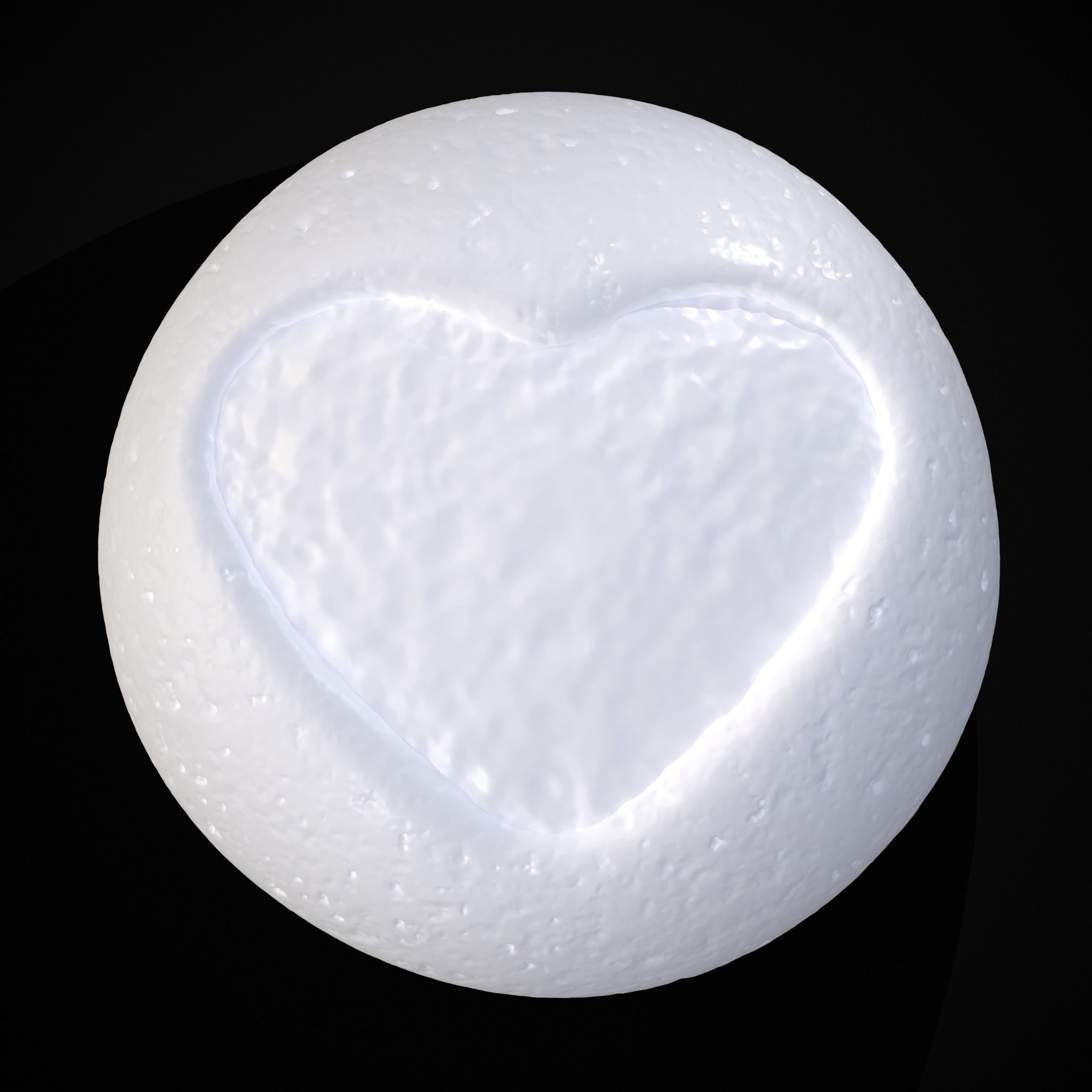 Jelly Heart Biscuit 3d Print 3D print model_3