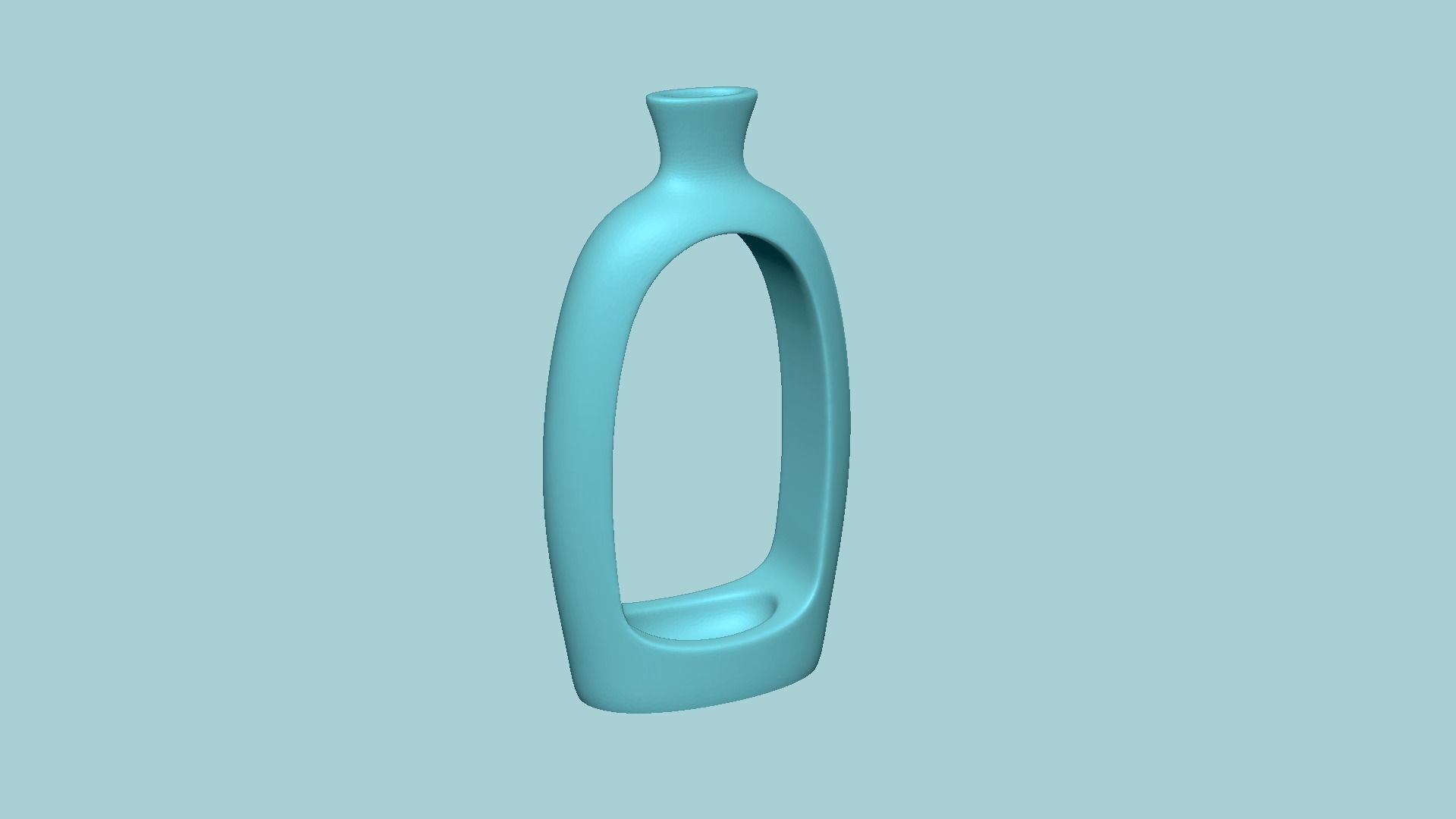 Empty Vases 02 - Modern Plant Vase - STL Printable 3D print model_1