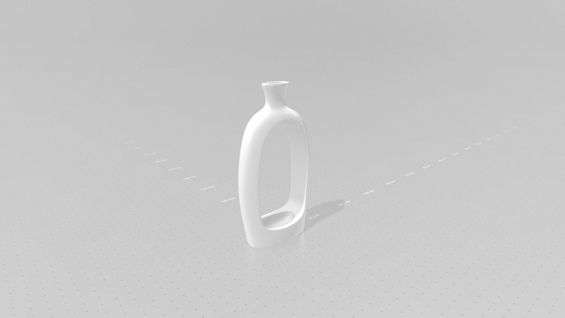 Empty Vases 02 - Modern Plant Vase - STL Printable 3D print model_8
