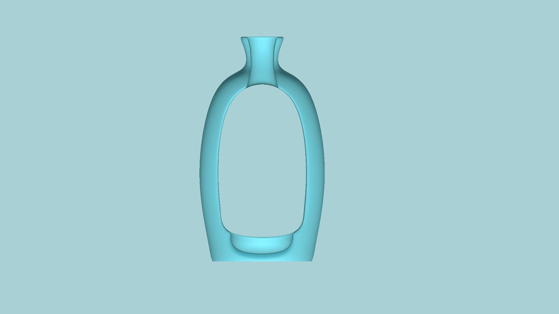 Empty Vases 02 - Modern Plant Vase - STL Printable 3D print model_15