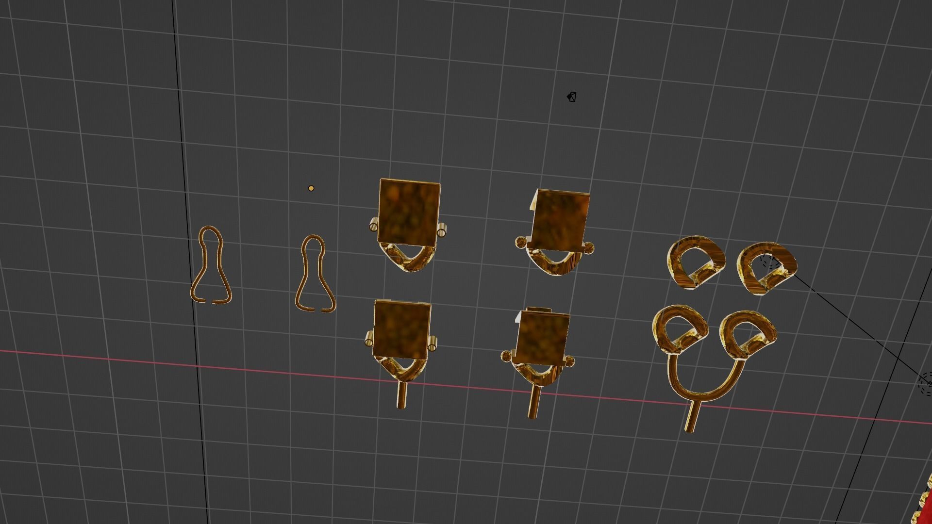 Rounded Cuban Link Chain 3D print model_10