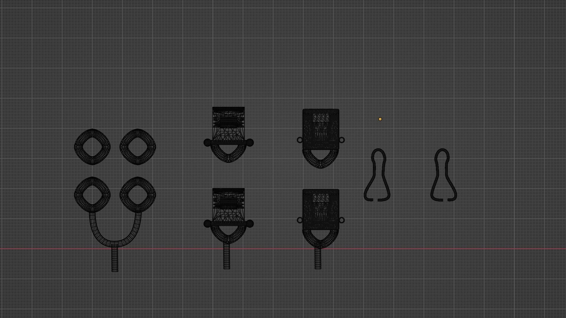 Rounded Cuban Link Chain 3D print model_8