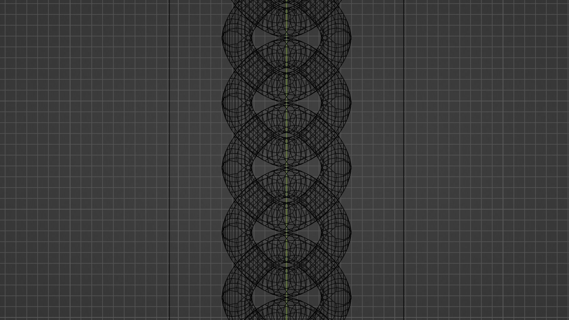 Rounded Cuban Link Chain 3D print model_4