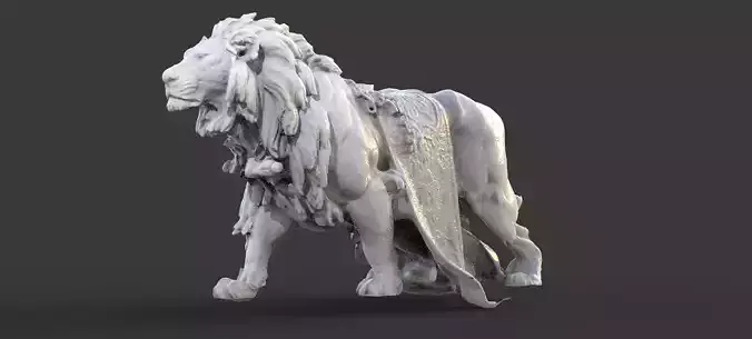 Lion sculpture Fantasy 
